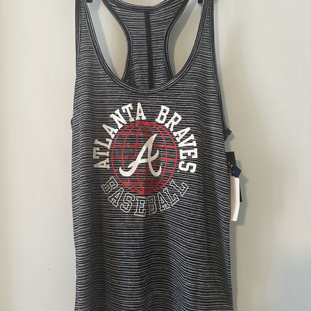 Genuine Merchandise Atlanta Braves Baseball Logo Tank Top Size S